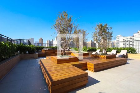 Studio para alugar com 26m², 1 quarto e sem vaga Studio para alugar com 26m², 1 quarto e sem vagaÁrea comum - Roof Top