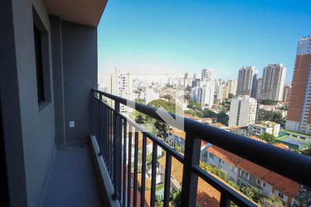 Studio para alugar com 26m², 1 quarto e sem vaga Studio para alugar com 26m², 1 quarto e sem vagaVista da Sacada