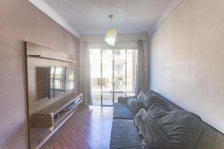 Sala de estar de apartamento à venda com 2 quartos, 72m² em Jardim Maria Adelaide, São Bernardo do Campo