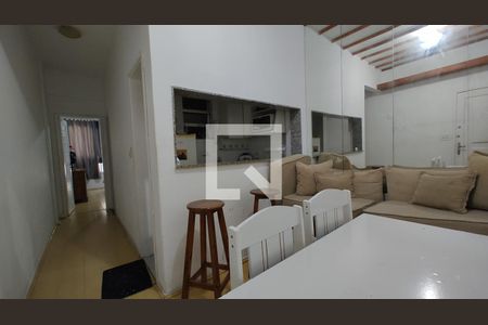 Sala de apartamento à venda com 1 quarto, 40m² em Leblon, Rio de Janeiro