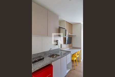 Studio à venda com 20m², 1 quarto e sem vagaCozinha