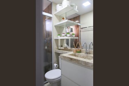 Apartamento para alugar com 48m², 2 quartos e 1 vagaBanheiro Social