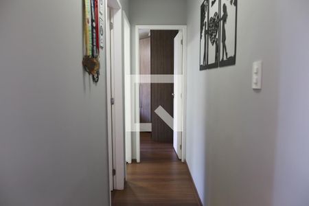 Corredor de apartamento para alugar com 2 quartos, 48m² em Parque João Ramalho, Santo André