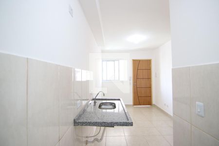 Cozinha de apartamento para alugar com 1 quarto, 40m² em Jardim Hercilia, São Paulo