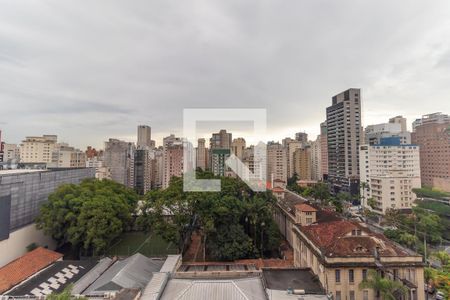 Vista da Suíte de apartamento para alugar com 1 quarto, 70m² em Jardim Paulista, São Paulo