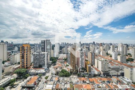 Sala/Cozinha - VIsta de apartamento para alugar com 2 quartos, 86m² em Pinheiros, São Paulo
