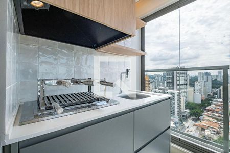 Sala/Cozinha de apartamento para alugar com 2 quartos, 86m² em Pinheiros, São Paulo