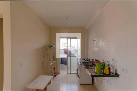 Sala e Cozinha Integrada de apartamento à venda com 2 quartos, 50m² em Vila Rio Branco, São Paulo