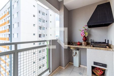 Varanda de apartamento à venda com 2 quartos, 60m² em Vila Barros, Guarulhos