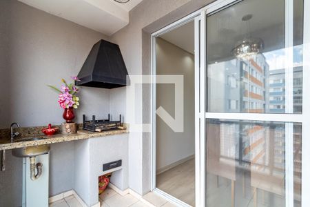 Varanda de apartamento à venda com 2 quartos, 60m² em Vila Barros, Guarulhos