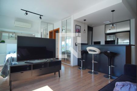 Sala  de apartamento para alugar com 1 quarto, 38m² em Três Figueiras, Porto Alegre