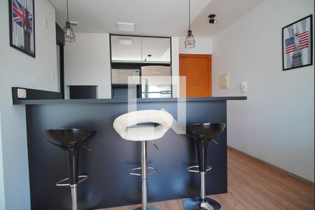 Cozinha  de apartamento para alugar com 1 quarto, 38m² em Três Figueiras, Porto Alegre