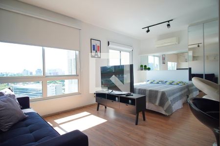 Sala  de apartamento para alugar com 1 quarto, 38m² em Três Figueiras, Porto Alegre