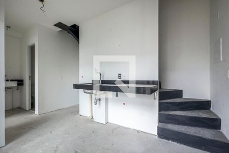 Sala/Cozinha de apartamento à venda com 1 quarto, 70m² em Pinheiros, São Paulo