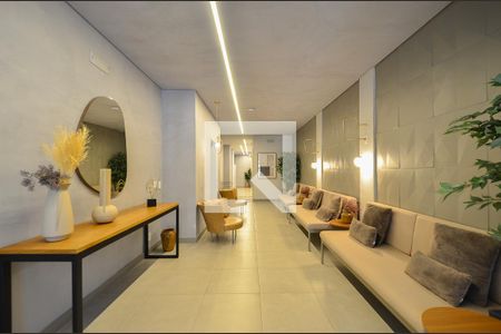 Apartamento para alugar com 29m², 1 quarto e sem vaga Apartamento para alugar com 29m², 1 quarto e sem vagaHall de entrada