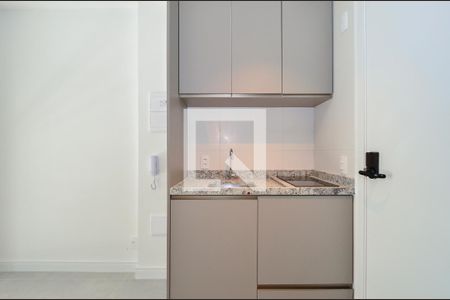 Sala/Cozinha de apartamento para alugar com 1 quarto, 29m² em Chácara Inglesa, São Paulo