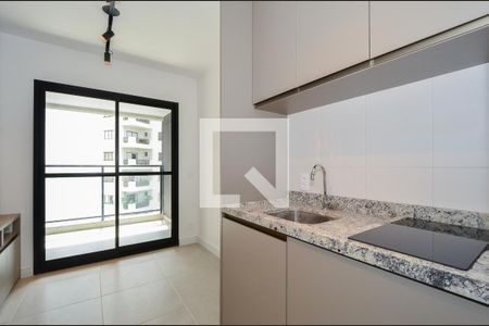 Sala/Cozinha de apartamento para alugar com 1 quarto, 29m² em Chácara Inglesa, São Paulo