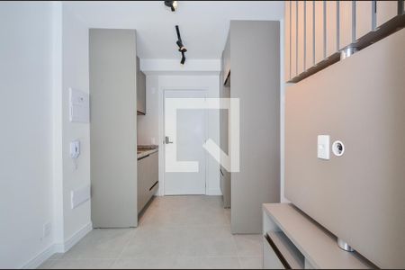 Sala/Cozinha de apartamento para alugar com 1 quarto, 29m² em Chácara Inglesa, São Paulo
