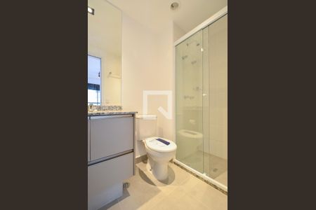 Apartamento para alugar com 29m², 1 quarto e sem vaga Apartamento para alugar com 29m², 1 quarto e sem vagaBanheiro da Suíte