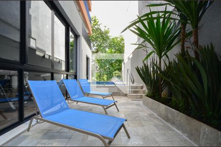 Apartamento para alugar com 29m², 1 quarto e sem vaga Apartamento para alugar com 29m², 1 quarto e sem vagaPiscina