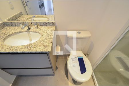Apartamento para alugar com 29m², 1 quarto e sem vaga Apartamento para alugar com 29m², 1 quarto e sem vagaBanheiro da Suíte