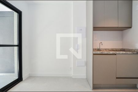 Sala/Cozinha de apartamento para alugar com 1 quarto, 29m² em Chácara Inglesa, São Paulo