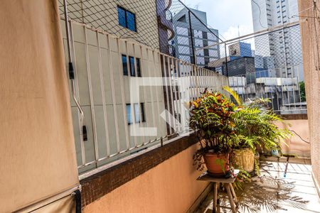 Apartamento à venda com 122m², 2 quartos e sem vagaVaranda