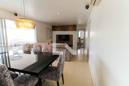 Sala de Estar/ Jantar de apartamento para alugar com 3 quartos, 137m² em Vila Regente Feijó, São Paulo