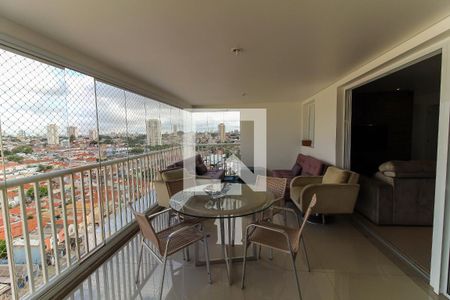 Varanda de apartamento para alugar com 3 quartos, 137m² em Vila Regente Feijó, São Paulo