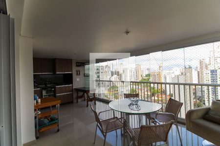 Varanda de apartamento para alugar com 3 quartos, 137m² em Vila Regente Feijó, São Paulo