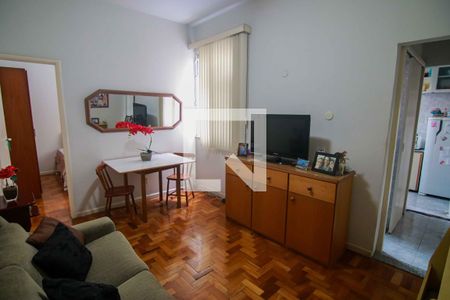 Sala  de apartamento à venda com 1 quarto, 36m² em Icaraí, Niterói