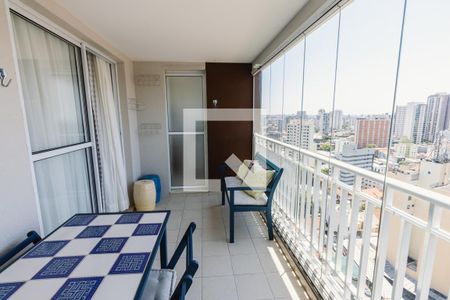 Varanda de apartamento para alugar com 3 quartos, 87m² em Barra Funda, São Paulo