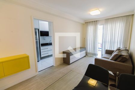Sala de apartamento para alugar com 3 quartos, 87m² em Barra Funda, São Paulo