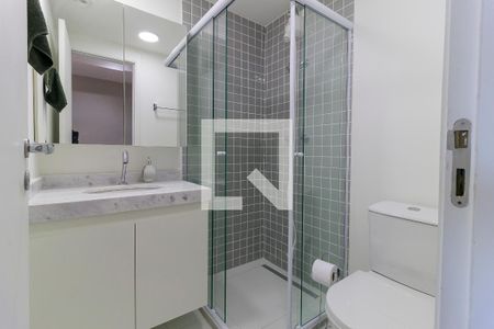 Studio para alugar com 25m², 1 quarto e 1 vaga Studio para alugar com 25m², 1 quarto e 1 vagaBanheiro do Studio