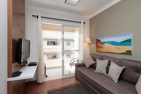 Sala  de apartamento para alugar com 1 quarto, 45m² em Bela Vista, São Paulo