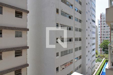 Varanda  de apartamento para alugar com 1 quarto, 45m² em Bela Vista, São Paulo