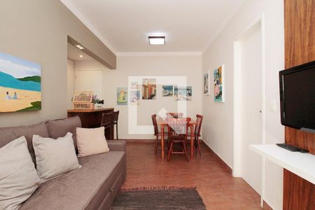 Sala  de apartamento para alugar com 1 quarto, 45m² em Bela Vista, São Paulo
