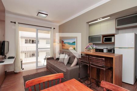 Sala  de apartamento para alugar com 1 quarto, 45m² em Bela Vista, São Paulo