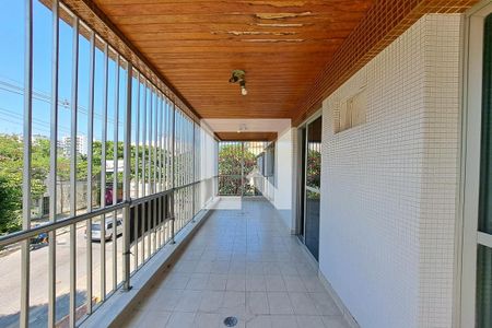 Varanda da Sala de apartamento à venda com 3 quartos, 122m² em Engenho Novo, Rio de Janeiro