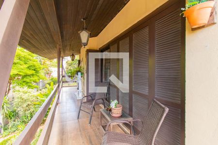 Varanda da Sala de casa à venda com 6 quartos, 910m² em Jardim Isabel, Porto Alegre