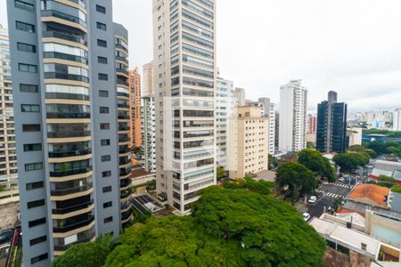 Vista da Sacada do Quarto de apartamento para alugar com 1 quarto, 45m² em Vila Clementino, São Paulo