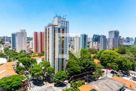 Vista da Sacada do Quarto de apartamento para alugar com 1 quarto, 45m² em Vila Clementino, São Paulo