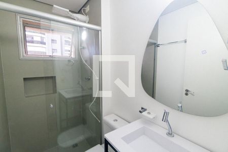 Banheiro de apartamento para alugar com 1 quarto, 45m² em Vila Clementino, São Paulo