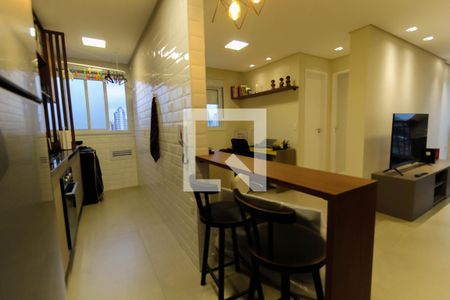 Apartamento à venda com 70m², 1 quarto e 1 vaga Apartamento à venda com 70m², 1 quarto e 1 vagaCozinha Americana
