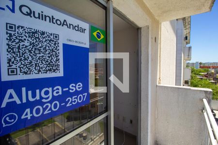 Varanda da Sala de apartamento à venda com 3 quartos, 61m² em Santos Dumont, São Leopoldo