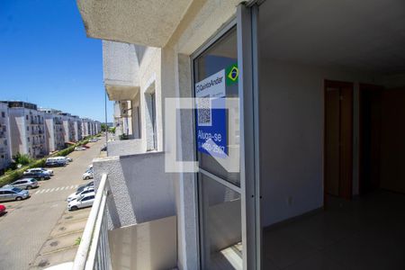 Varanda da Sala de apartamento à venda com 3 quartos, 61m² em Santos Dumont, São Leopoldo