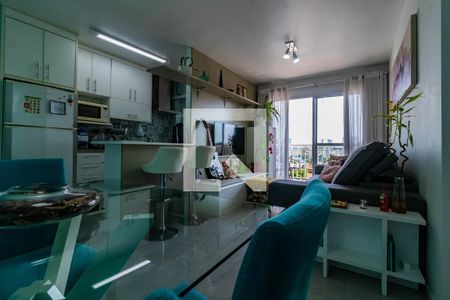 Sala de apartamento para alugar com 2 quartos, 63m² em Vila Alexandria, São Paulo