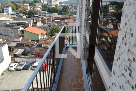 Varanda da Sala de apartamento para alugar com 3 quartos, 80m² em Taquara, Rio de Janeiro