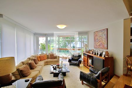 Sala de apartamento à venda com 4 quartos, 230m² em Real Parque, São Paulo