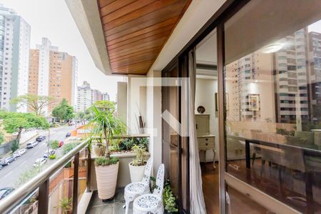 Varanda da Sala de apartamento para alugar com 3 quartos, 156m² em Jardim, Santo André